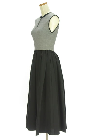 Apuweiser riche（アプワイザーリッシェ）の古着「ニット切替ボリュームロングワンピ（ワンピース・チュニック）」大画像３へ