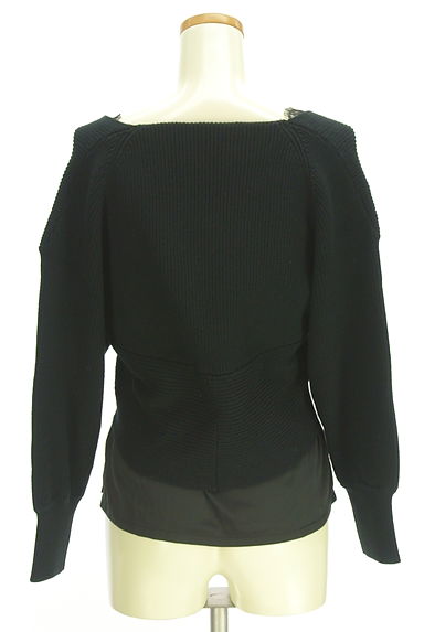 Apuweiser riche（アプワイザーリッシェ）の古着「クロップドニット+キャミ（アンサンブル）」大画像２へ