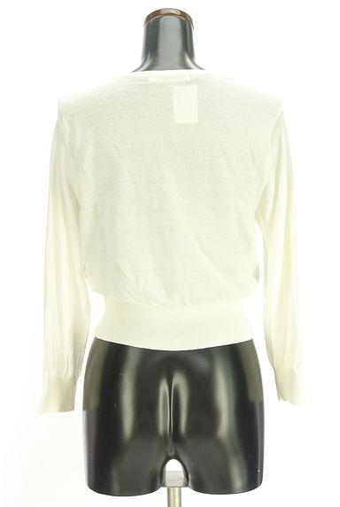 LAISSE PASSE（レッセパッセ）の古着「シアーニットカーディガン（カーディガン・ボレロ）」大画像２へ