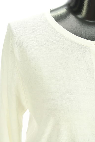 LAISSE PASSE（レッセパッセ）の古着「シアーニットカーディガン（カーディガン・ボレロ）」大画像５へ