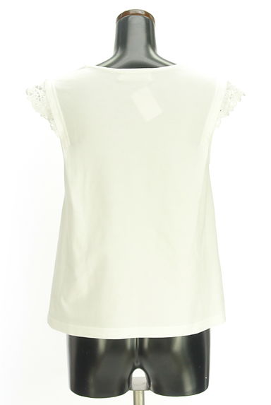 クリックで大画像表示 LAISSE PASSE(レッセパッセ)の古着「刺繍レース肩フリルカットソー(カットソー・プルオーバー)」大画像2へ