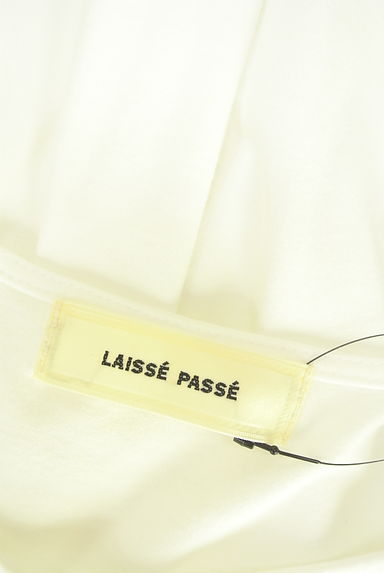 クリックで大画像表示 LAISSE PASSE(レッセパッセ)の古着「刺繍レース肩フリルカットソー(カットソー・プルオーバー)」大画像6へ