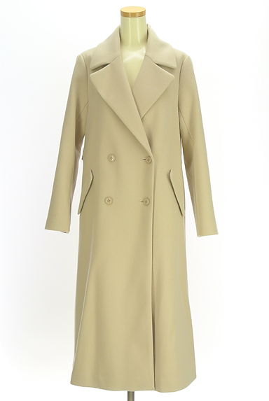 LAISSE PASSE（レッセパッセ）の古着「バックベルトロングコート（コート）」大画像１へ