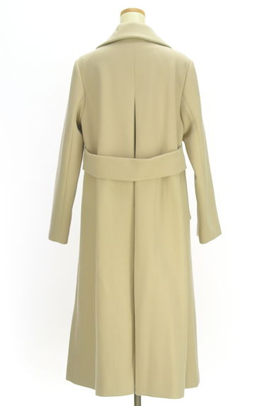 LAISSE PASSE（レッセパッセ）の古着「バックベルトロングコート（コート）」大画像２へ