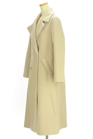 LAISSE PASSE（レッセパッセ）の古着「バックベルトロングコート（コート）」大画像３へ