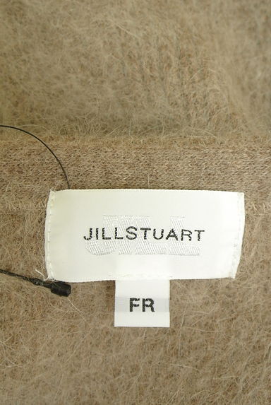 JILL by JILLSTUART（ジルバイジルスチュアート）の古着「レースレイヤード風Vネックシャギーニットトップス（ニット）」大画像６へ