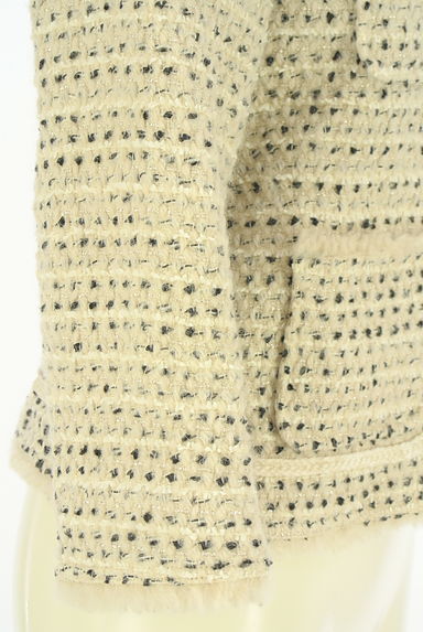 JILLSTUART（ジルスチュアート）の古着「ノーカラーツイードジャケット（ジャケット）」大画像５へ