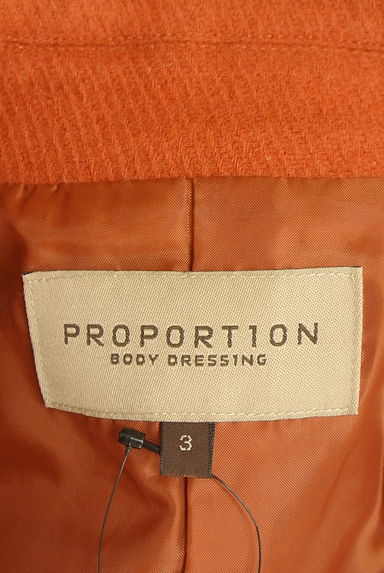 クリックで大画像表示 PROPORTION BODY DRESSING(プロポーションボディドレッシング)の古着「ミドル丈ウールコート(コート)」大画像6へ