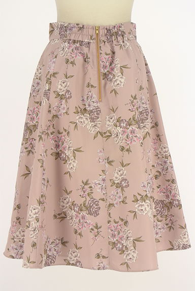 JILL by JILLSTUART（ジルバイジルスチュアート）の古着「ミディ丈花柄サーキュラースカート（スカート）」大画像２へ