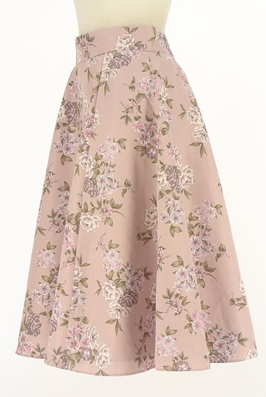 JILL by JILLSTUART（ジルバイジルスチュアート）の古着「ミディ丈花柄サーキュラースカート（スカート）」大画像３へ