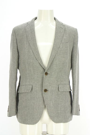 クリックで大画像表示 JOSEPH ABBOUD(ジョセフアブード)の古着「リネン混テーラードジャケット(Tシャツ)」大画像1へ