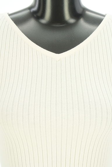 WILLSELECTION（ウィルセレクション）の古着「ノースリリブニット（ニット）」大画像４へ