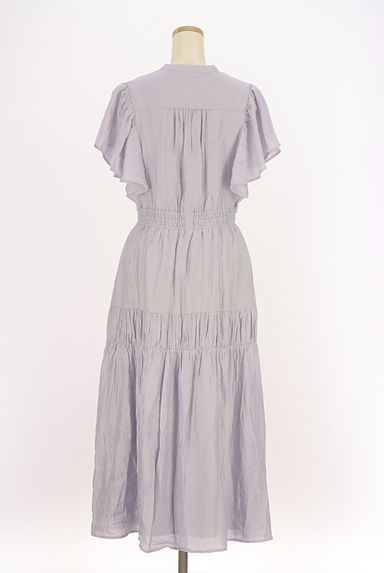 Her lip to（ハーリップトゥ）の古着「ノーカラーピンタックワンピース（ワンピース・チュニック）」大画像２へ