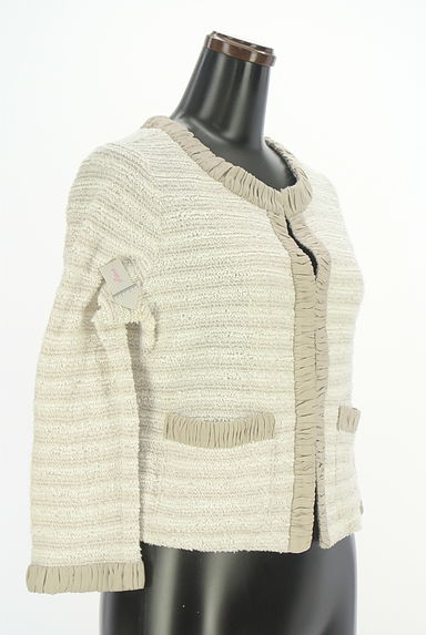 クリックで大画像表示 LUI CHANTANT(ルイシャンタン)の古着「ノーカラージャケット(ジャケット)」大画像4へ