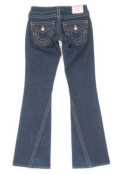 TRUE RELIGION（トゥルーレリジョン）の古着「ブーツカットステッチデニムパンツ（デニムパンツ）」大画像２へ