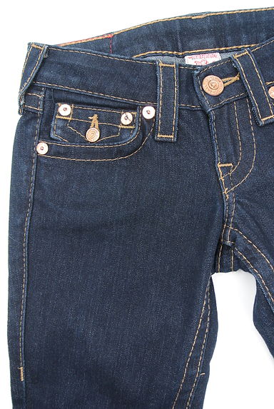 TRUE RELIGION（トゥルーレリジョン）の古着「ブーツカットステッチデニムパンツ（デニムパンツ）」大画像３へ