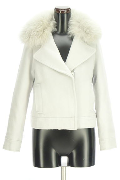 クリックで大画像表示 MISCH MASCH(ミッシュマッシュ)の古着「ファー付きウール混ジャケット(ジャケット)」大画像1へ