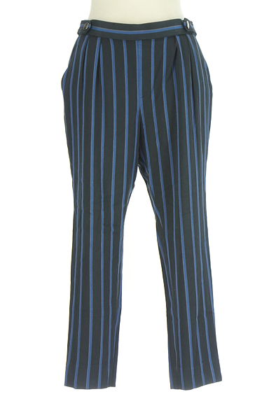 COUP DE CHANCE（クードシャンス）の古着「ストライプ柄テーパードパンツ（パンツ）」大画像１へ