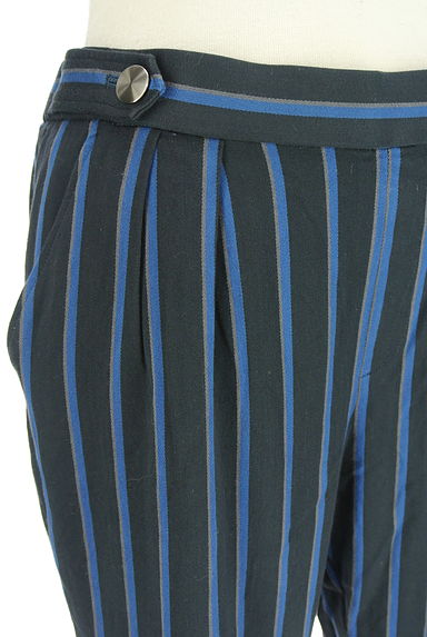 COUP DE CHANCE（クードシャンス）の古着「ストライプ柄テーパードパンツ（パンツ）」大画像４へ