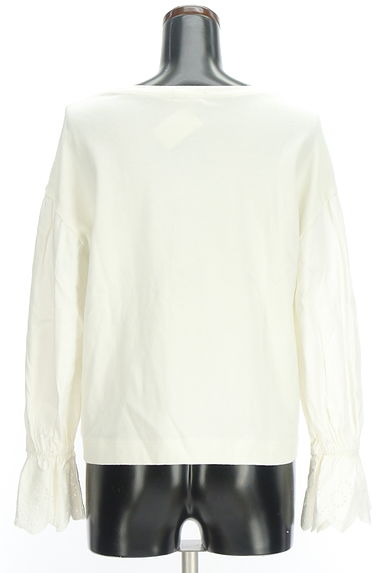 クリックで大画像表示 Samansa Mos2(サマンサモスモス)の古着「刺繍キャンディスリーブブラウス(カットソー・プルオーバー)」大画像2へ