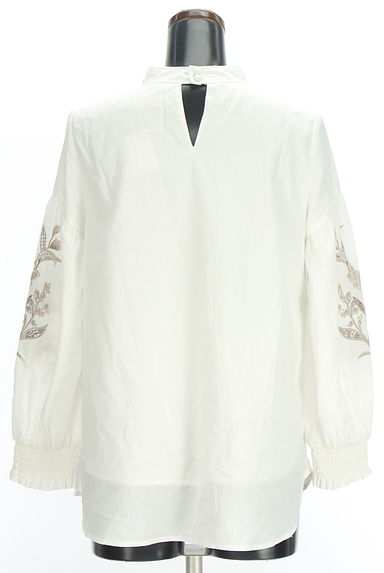 Apuweiser riche（アプワイザーリッシェ）の古着「刺繍入りスリーブブラウス（カットソー・プルオーバー）」大画像２へ