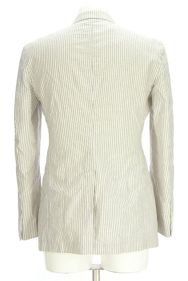 UNITED ARROWS（ユナイテッドアローズ）の古着「ストライプ柄テーラードジャケット（ジャケット）」大画像２へ