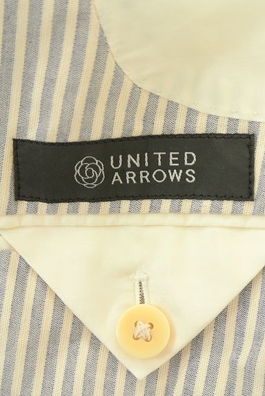 UNITED ARROWS（ユナイテッドアローズ）の古着「ストライプ柄テーラードジャケット（ジャケット）」大画像６へ
