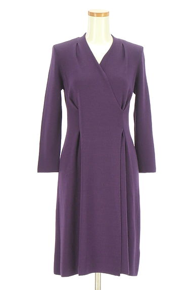 COUP DE CHANCE（クードシャンス）の古着「カシュクール風ニットワンピース（ワンピース・チュニック）」大画像１へ