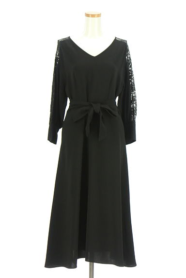 ROPE（ロペ）の古着「レース切替Vネックワンピース（ワンピース・チュニック）」大画像１へ