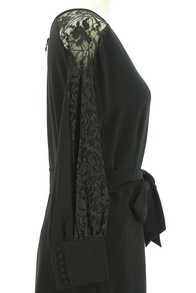 ROPE（ロペ）の古着「レース切替Vネックワンピース（ワンピース・チュニック）」大画像４へ