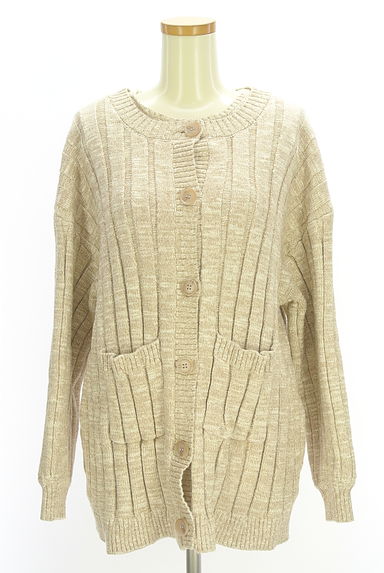 クリックで大画像表示 Darich(ダーリッチ)の古着「ミドル丈カーデ+ニットミニワンピ(ツーピース(ジャケット+ワンピース))」大画像1へ