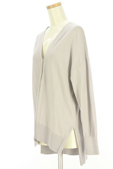 クリックで大画像表示 PLST(プラステ)の古着「ビッグシルエットニットカーディガン(カーディガン・ボレロ)」大画像3へ