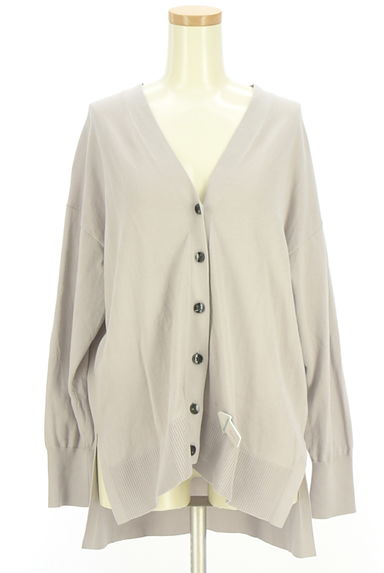 クリックで大画像表示 PLST(プラステ)の古着「ビッグシルエットニットカーディガン(カーディガン・ボレロ)」大画像4へ