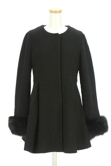 dazzlin（ダズリン）の古着「ノーカラーウール混コート（コート）」大画像１へ