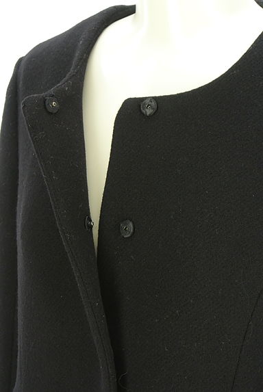 dazzlin（ダズリン）の古着「ノーカラーウール混コート（コート）」大画像４へ