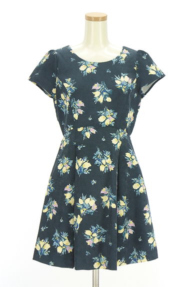 クリックで大画像表示 dazzlin(ダズリン)の古着「半そで花柄ワンピース(ワンピース・チュニック)」大画像1へ