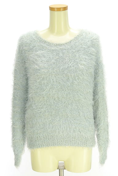 LagunaMoon（ラグナムーン）の古着「ラメ混シャギーニットトップス（セーター）」大画像１へ