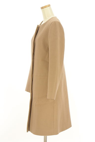 BEAUTY&YOUTH（ビューティ＆ユース）の古着「ノーカラーウールロングコート（コート）」大画像３へ