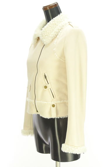 クリックで大画像表示 MISCH MASCH(ミッシュマッシュ)の古着「裏ファースウェードライスダースジャケット(ブルゾン・スタジャン)」大画像3へ