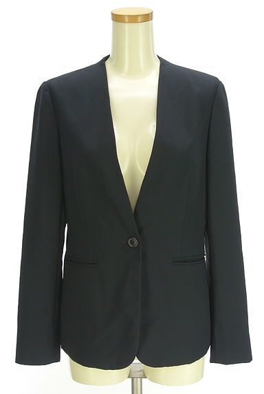 クリックで大画像表示 23区(ニジュウサンク)の古着「ノーカラージャケット(ジャケット)」大画像1へ