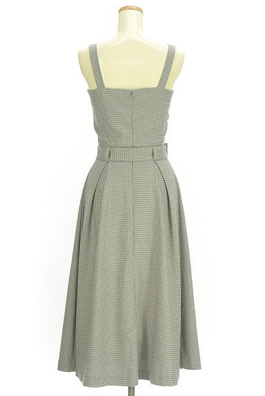 eimy istoire（エイミーイストワール）の古着「千鳥格子柄キャミワンピース（キャミワンピース）」大画像２へ