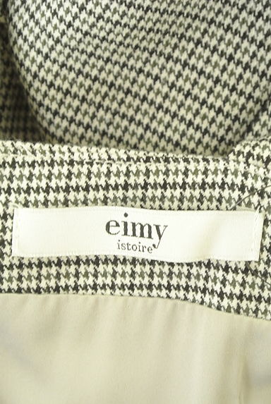 eimy istoire（エイミーイストワール）の古着「千鳥格子柄キャミワンピース（キャミワンピース）」大画像６へ
