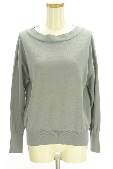 NANO universe（ナノユニバース）の古着「ボートネックニット（ニット）」大画像１へ