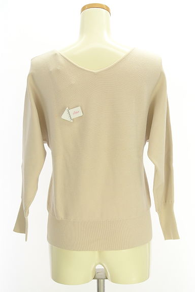 クリックで大画像表示 RIVE DROITE(リヴドロワ)の古着「後ろVネックニット(ニット)」大画像4へ