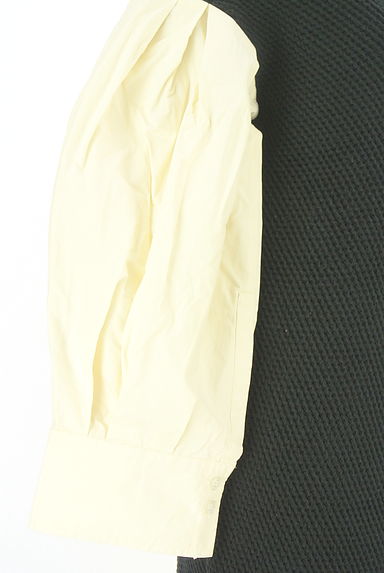 PINUE（ピヌエ）の古着「レイヤード風ボリューム袖ロングニットワンピ（ワンピース・チュニック）」大画像５へ