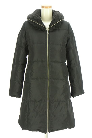 MISCH MASCH（ミッシュマッシュ）の古着「ビッグカラーリバーシブル中綿コート（ダウンジャケット・ダウンコート）」大画像１へ