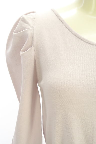 MISCH MASCH（ミッシュマッシュ）の古着「ニット×チュールミモレワンピース（ワンピース・チュニック）」大画像４へ