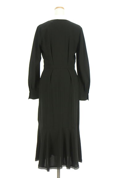 クリックで大画像表示 Pinky&Dianne(ピンキー&ダイアン)の古着「バイカラー襟ロングシャツワンピース(ワンピース・チュニック)」大画像2へ