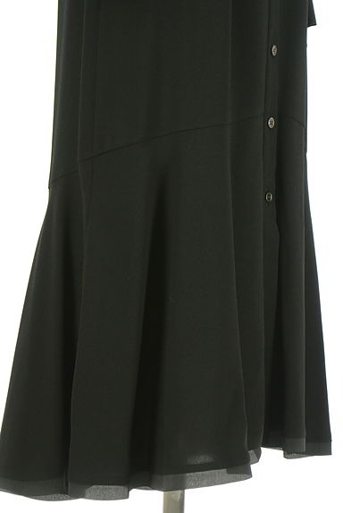 クリックで大画像表示 Pinky&Dianne(ピンキー&ダイアン)の古着「バイカラー襟ロングシャツワンピース(ワンピース・チュニック)」大画像5へ