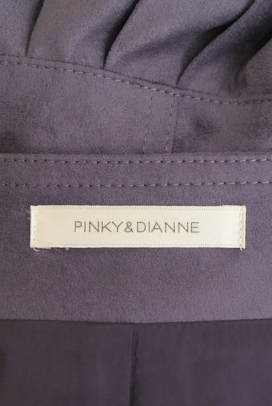 クリックで大画像表示 Pinky&Dianne(ピンキー&ダイアン)の古着「ベルト付きフェイクスウェードプリーツスカート(ロングスカート・マキシスカート)」大画像6へ